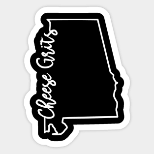 Alabama Cheese Grits Sticker